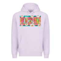 Lilac hippie and daisys license plate template Premium Hoodie - Artiststas