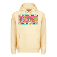 Pina Colada hippie and daisys license plate template Premium Hoodie - Artiststas