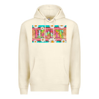 Sandshell hippie and daisys license plate template Premium Hoodie - Artiststas