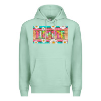 Seafoam hippie and daisys license plate template Premium Hoodie - Artiststas