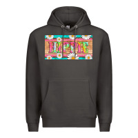 Smoke hippie and daisys license plate template Premium Hoodie - Artiststas