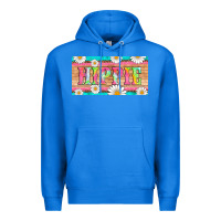 True Royal hippie and daisys license plate template Premium Hoodie - Artiststas