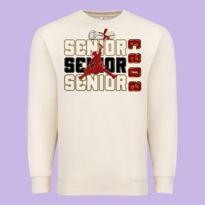 Senior Senior Senior 2023 Premium Sweatshirt Designed By Zillion Design Studio