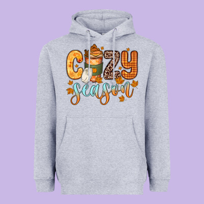 Cozy Season Heavyweight Hoodie Designed By Zillion Design Studio