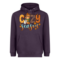 Plum cozy season Heavyweight Hoodie - Zillion Design Studio