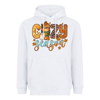 White cozy season Heavyweight Hoodie - Zillion Design Studio
