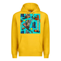 Lemon construction vehicles Premium Hoodie - BundleAndBundleShop