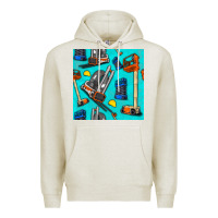 Oatmeal Heather construction vehicles Premium Hoodie - BundleAndBundleShop