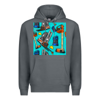 Rock construction vehicles Premium Hoodie - BundleAndBundleShop