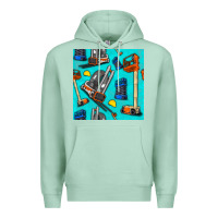 Seafoam construction vehicles Premium Hoodie - BundleAndBundleShop
