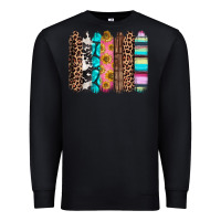 Black Western brushstrokes Premium Sweatshirt - CTS Tumbler Store