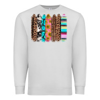 Dove Grey Western brushstrokes Premium Sweatshirt - CTS Tumbler Store