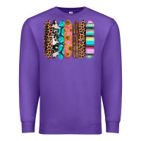 Purple Western brushstrokes Premium Sweatshirt - CTS Tumbler Store