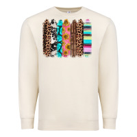 Sandshell Western brushstrokes Premium Sweatshirt - CTS Tumbler Store