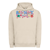 Pigment French Oak birthday girl Urban Hoodie - NancyCooperArtShop