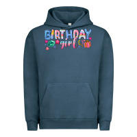 Pigment Midnight Navy birthday girl Urban Hoodie - NancyCooperArtShop