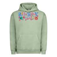 Pigment Oil Green birthday girl Urban Hoodie - NancyCooperArtShop