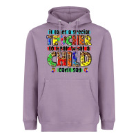 Lavender it takes a special teacher to hear what a child cant say tbw Heavyweight Hoodie - texasbilliewilder