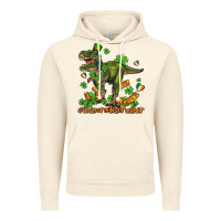Vintage Artic shamrockscrusher t rex and horseshoe Vintage Hoodie - AdoDesignShop