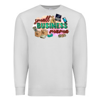 Dove Grey small business mama Premium Sweatshirt - Zillion Design Studio
