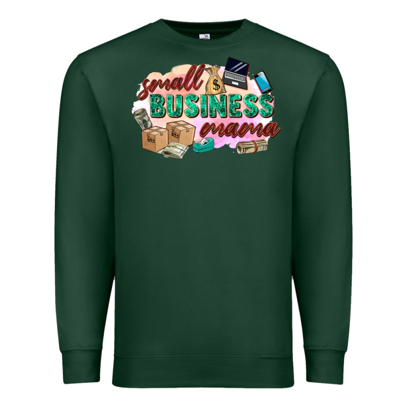 Small Business Mama Premium Sweatshirt by Zillion Design Studio | Teevron