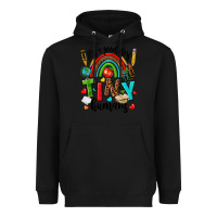 Black it s a good day tiny humans Heavyweight Hoodie - texasbilliewilder