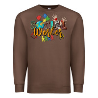Chestnut social worker Premium Sweatshirt - Zillion Design Studio