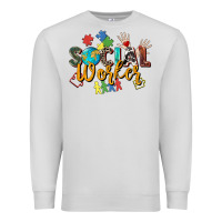Dove Grey social worker Premium Sweatshirt - Zillion Design Studio