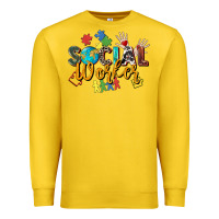 Lemon social worker Premium Sweatshirt - Zillion Design Studio