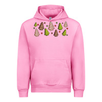 Fuchsia Pink Christmas cakes Urban Hoodie - Jasminsmagicworld