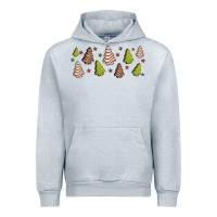 Heather Grey Christmas cakes Urban Hoodie - Jasminsmagicworld