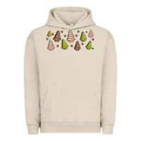 Pigment French Oak Christmas cakes Urban Hoodie - Jasminsmagicworld