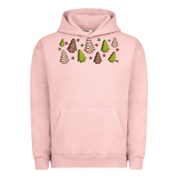 Pigment Salmon Christmas cakes Urban Hoodie - Jasminsmagicworld