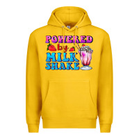 Lemon powered by milkshake Premium Hoodie - AdoDesignShop