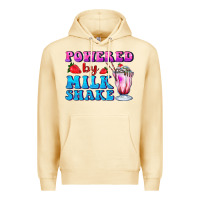 Pina Colada powered by milkshake Premium Hoodie - AdoDesignShop