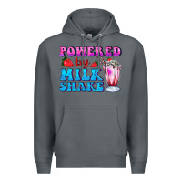 Rock powered by milkshake Premium Hoodie - AdoDesignShop
