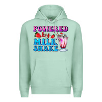 Seafoam powered by milkshake Premium Hoodie - AdoDesignShop