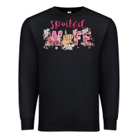 Black spoiled wife Premium Sweatshirt - Zillion Design Studio