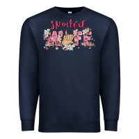 Navy spoiled wife Premium Sweatshirt - Zillion Design Studio