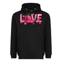 Black love breast cancer Heavyweight Hoodie - Zillion Design Studio