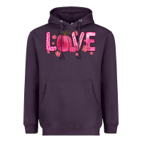 Plum love breast cancer Heavyweight Hoodie - Zillion Design Studio