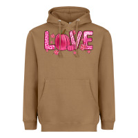 Toasted Coconut love breast cancer Heavyweight Hoodie - Zillion Design Studio