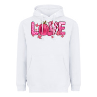 White love breast cancer Heavyweight Hoodie - Zillion Design Studio