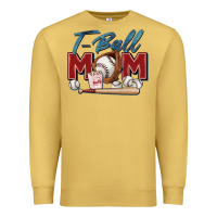 Antique Gold t ball mom Premium Sweatshirt - Zillion Design Studio