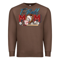 Chestnut t ball mom Premium Sweatshirt - Zillion Design Studio