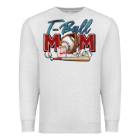 Oatmeal Heather t ball mom Premium Sweatshirt - Zillion Design Studio
