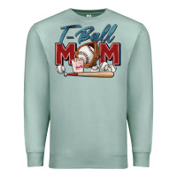 Seafoam t ball mom Premium Sweatshirt - Zillion Design Studio