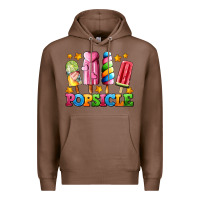 Chestnut popsicle with stars Premium Hoodie - AdoDesignShop