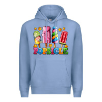 Colony Blue popsicle with stars Premium Hoodie - AdoDesignShop