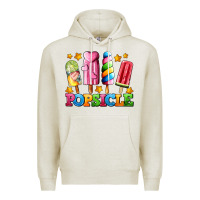 Oatmeal Heather popsicle with stars Premium Hoodie - AdoDesignShop